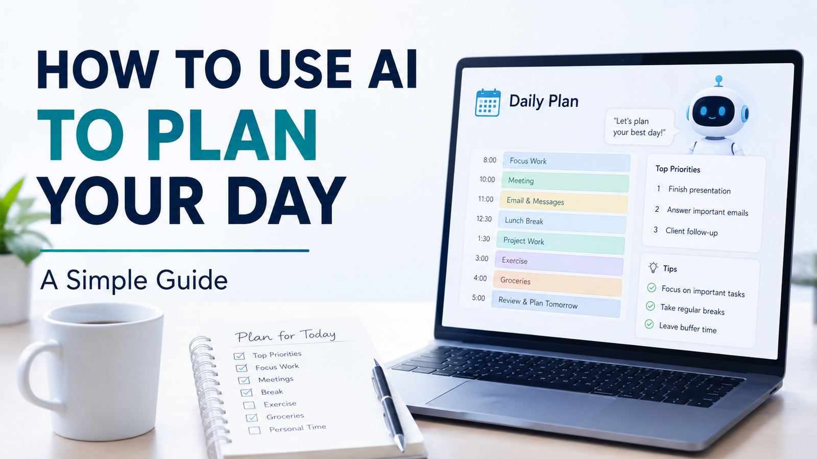 How to Use AI to Plan Your Day