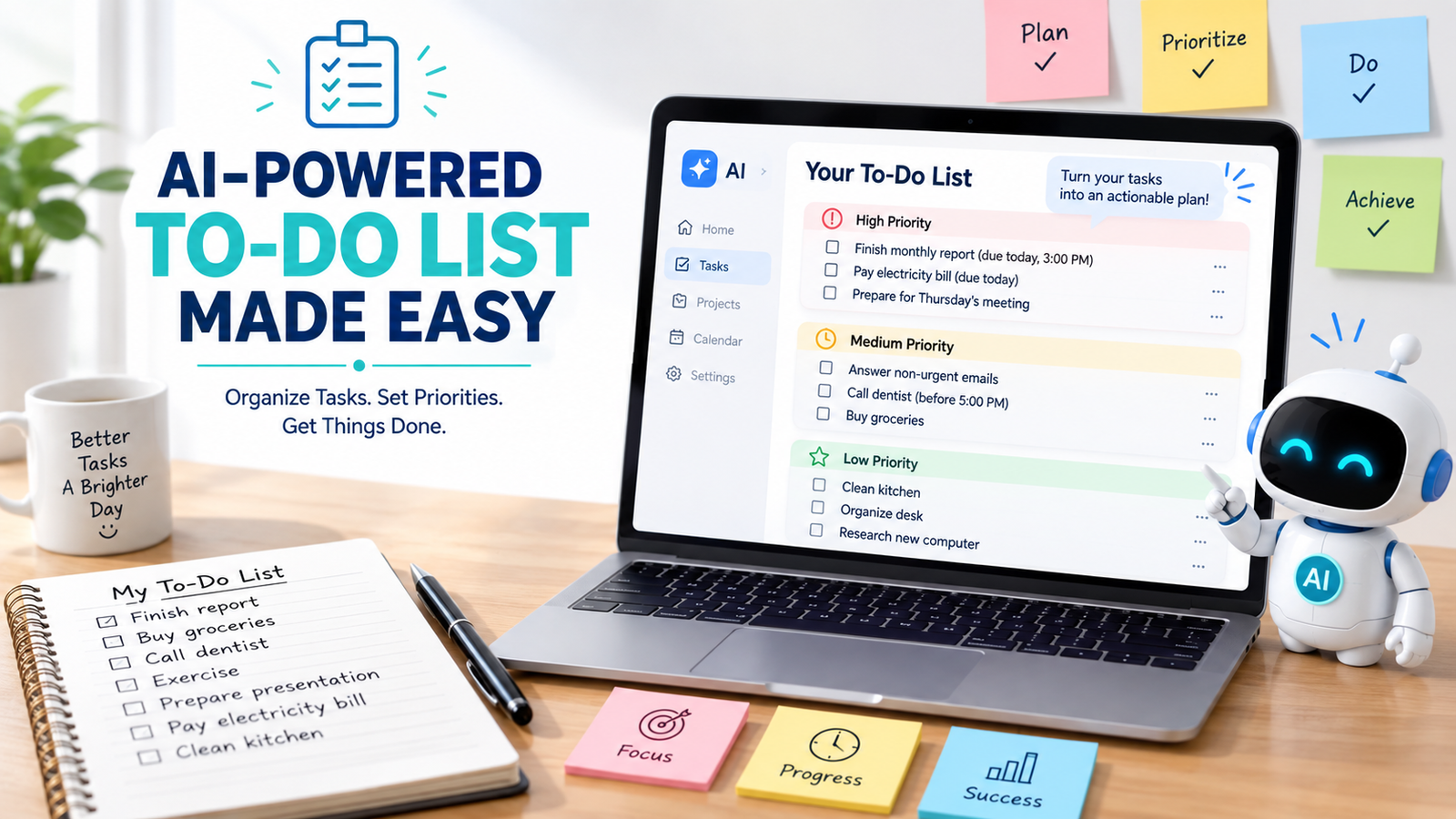 How to Use AI to Make a To-Do List