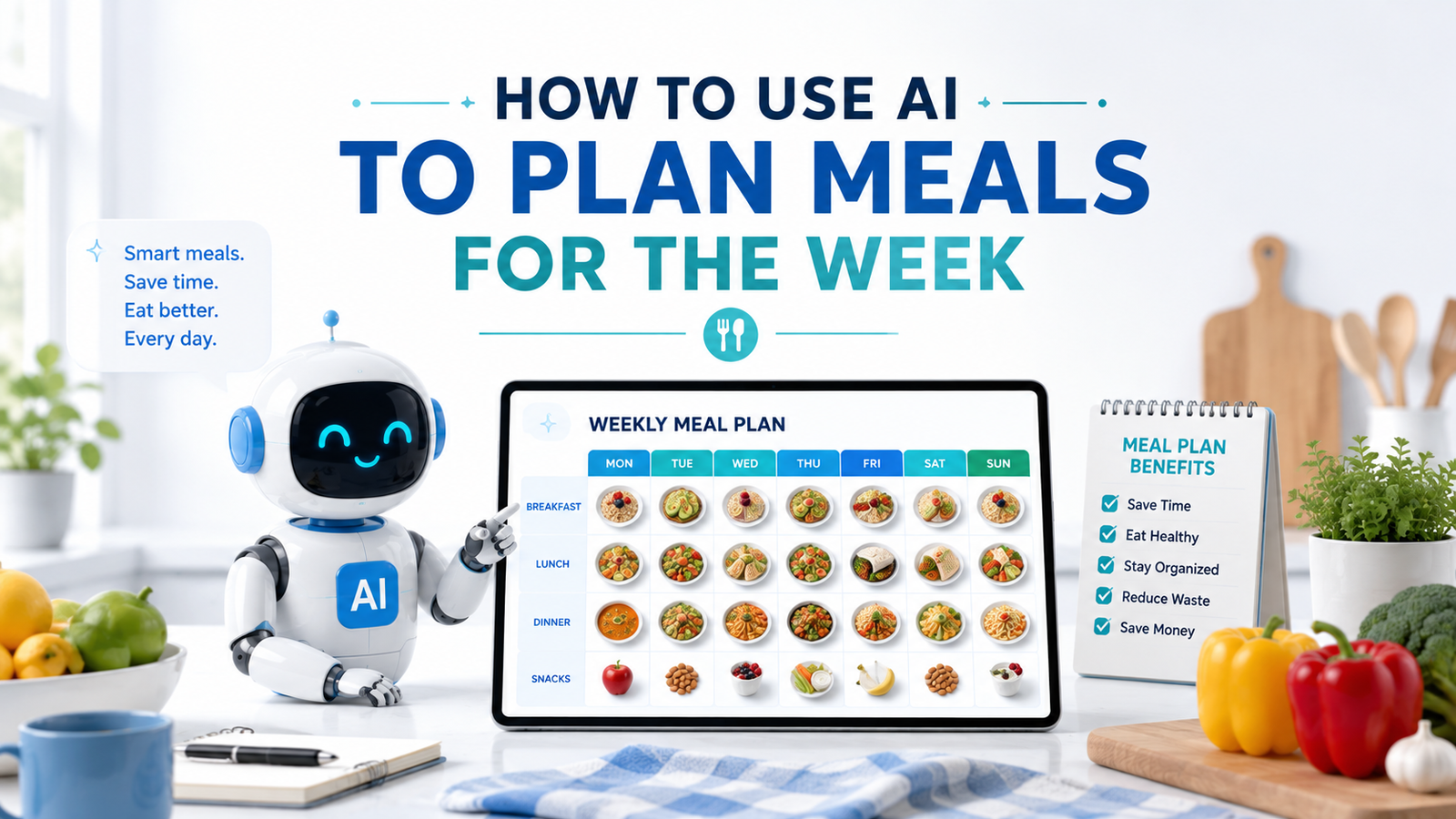 How to Use AI to Plan Meals for the Week
