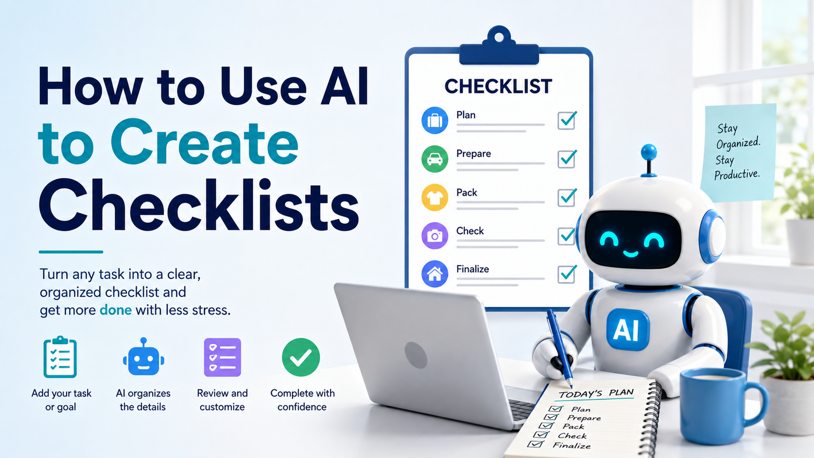 How to Use AI to Create Checklists