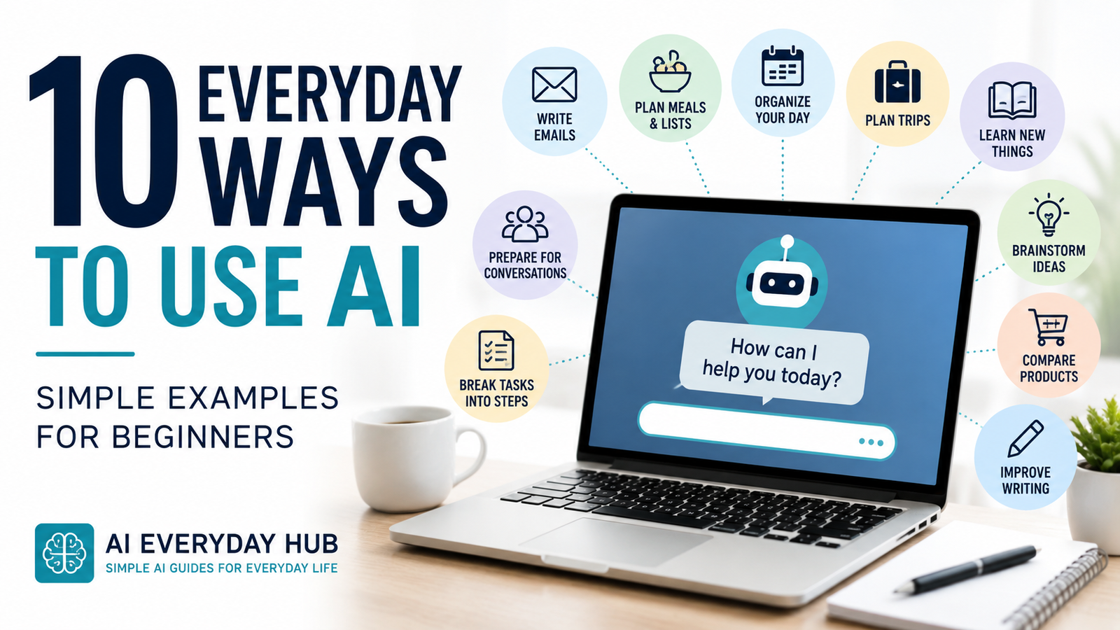 10 Everyday Ways to Use AI: Simple Examples for Beginners